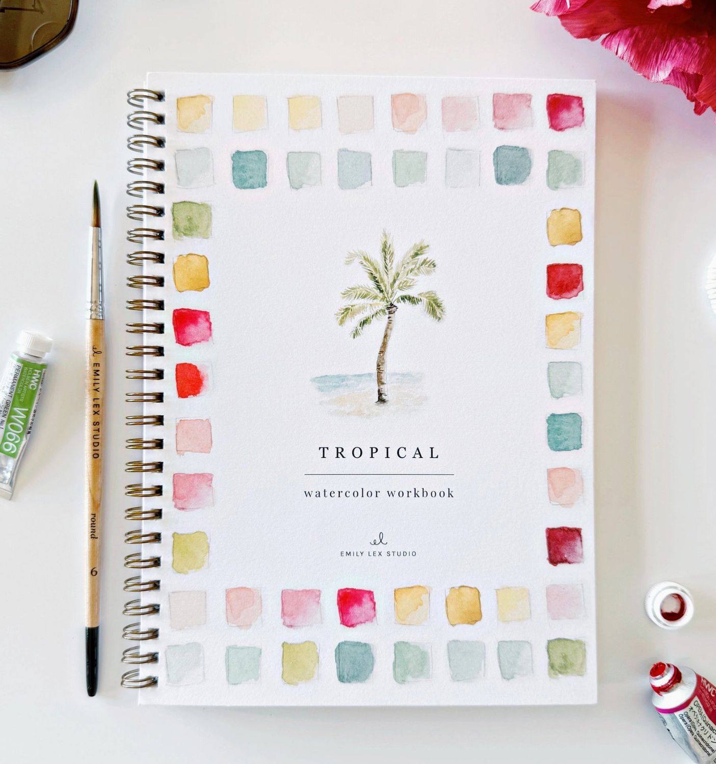 Tropical Watercolor Workbook