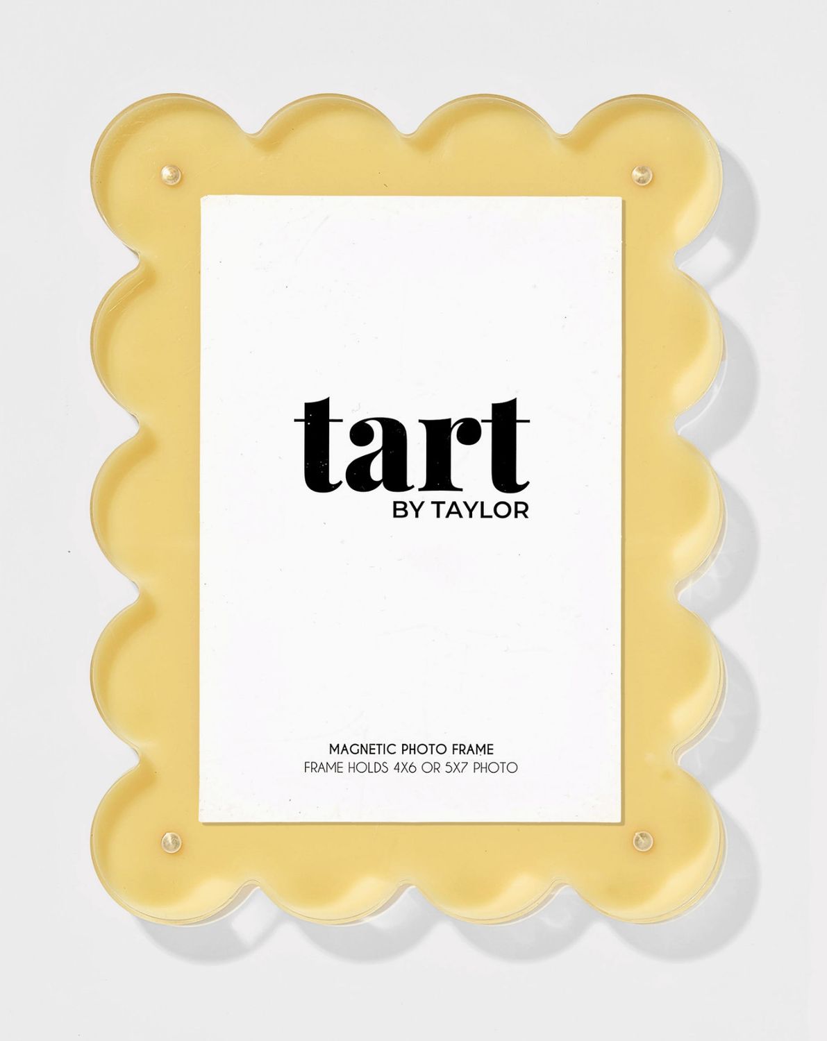 Tart Butter Yellow Acrylic Picture Frame