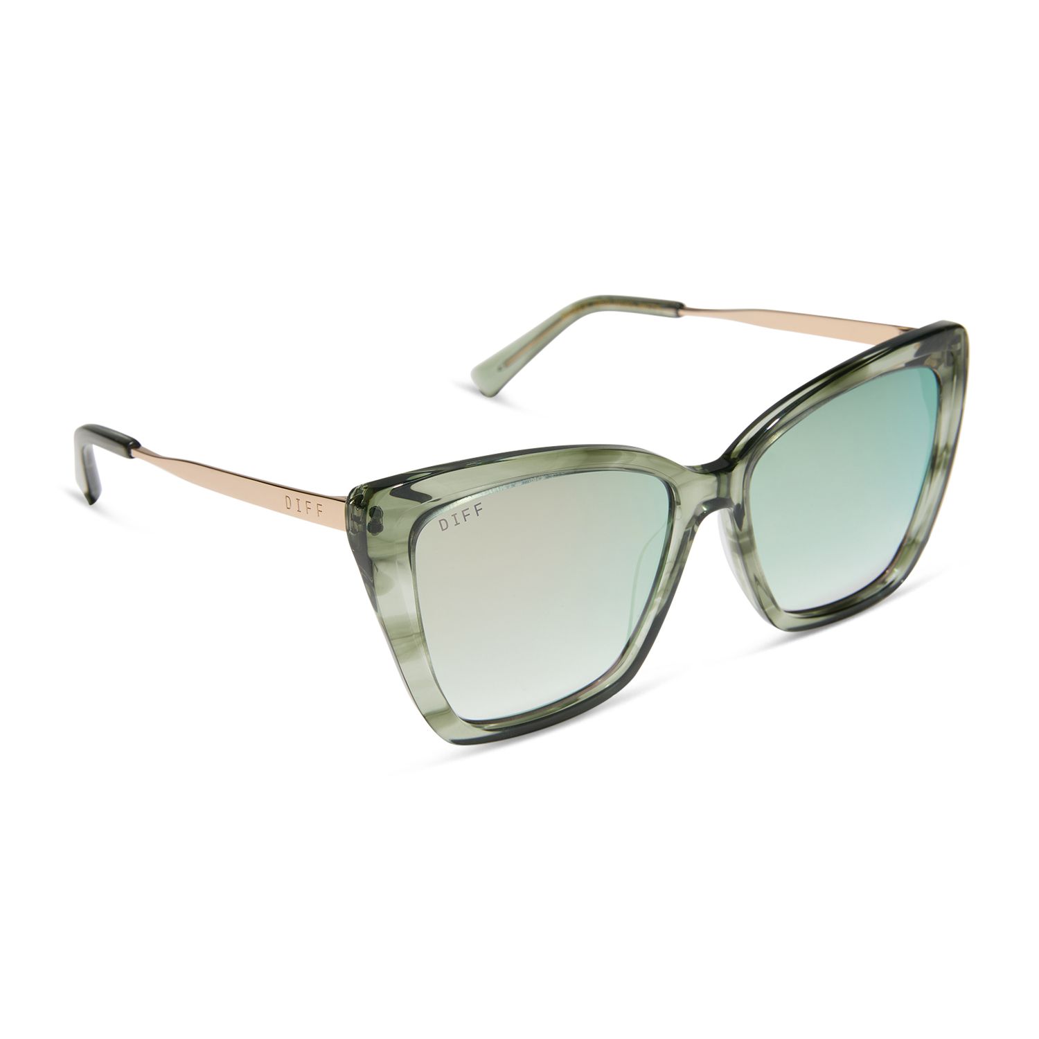 Becky Cool Matcha Sunglasses