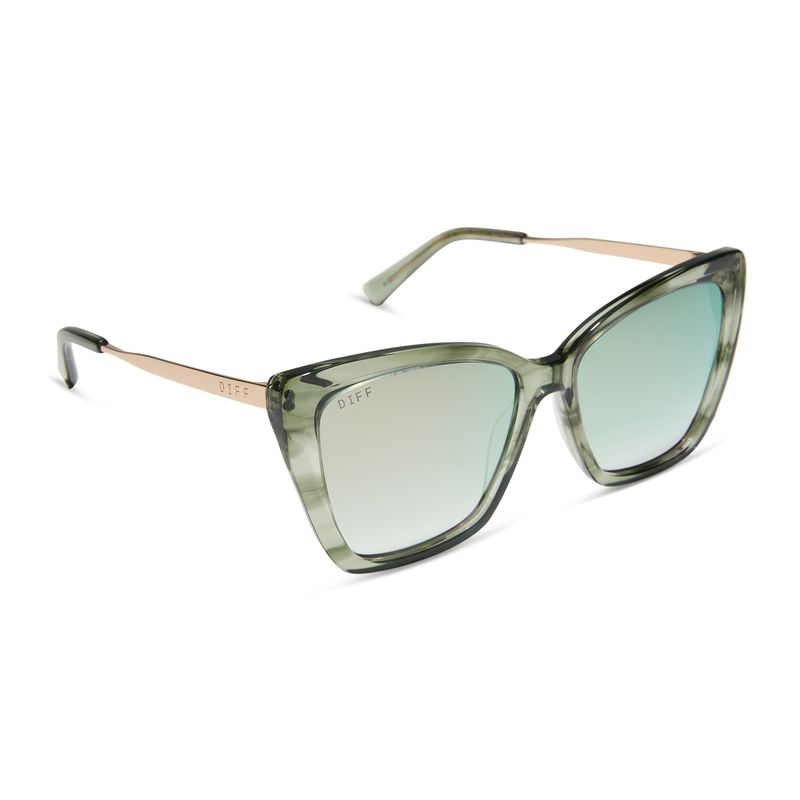 Becky Cool Matcha Sunglasses