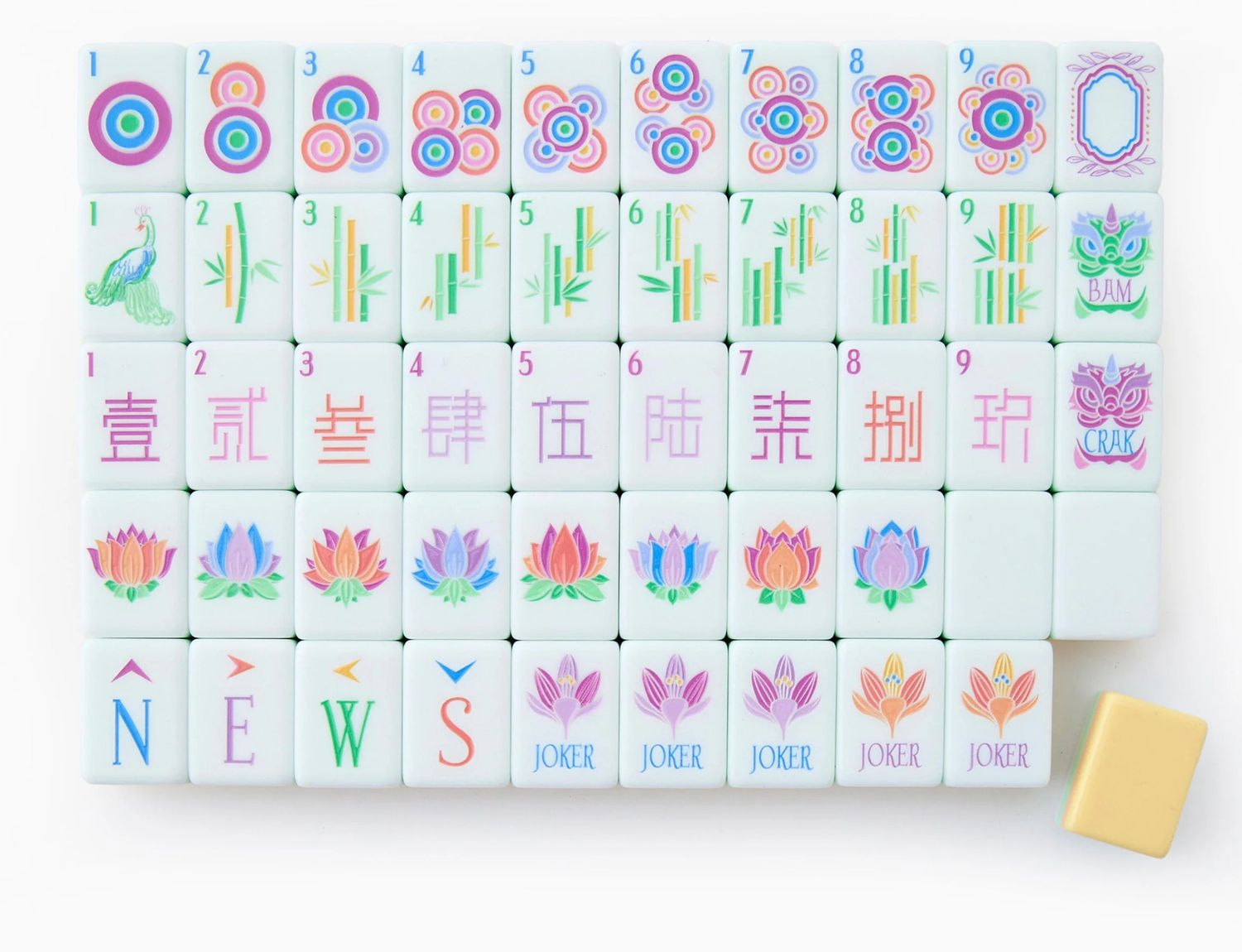 Sorbet Mahjong Tiles