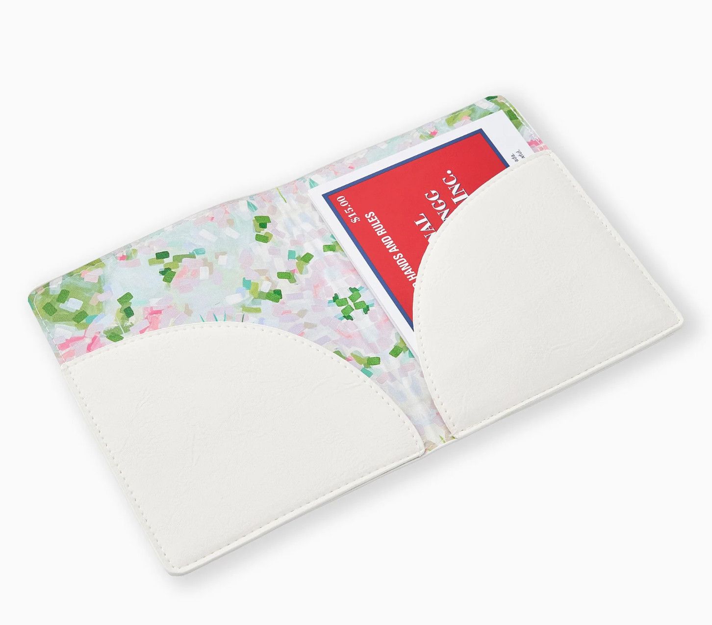 White Mahjong Card Folio