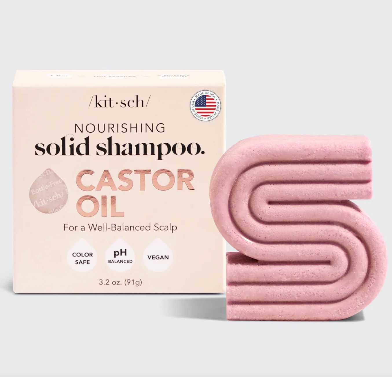 Castor Oil Shampoo Bar For Hair Growth