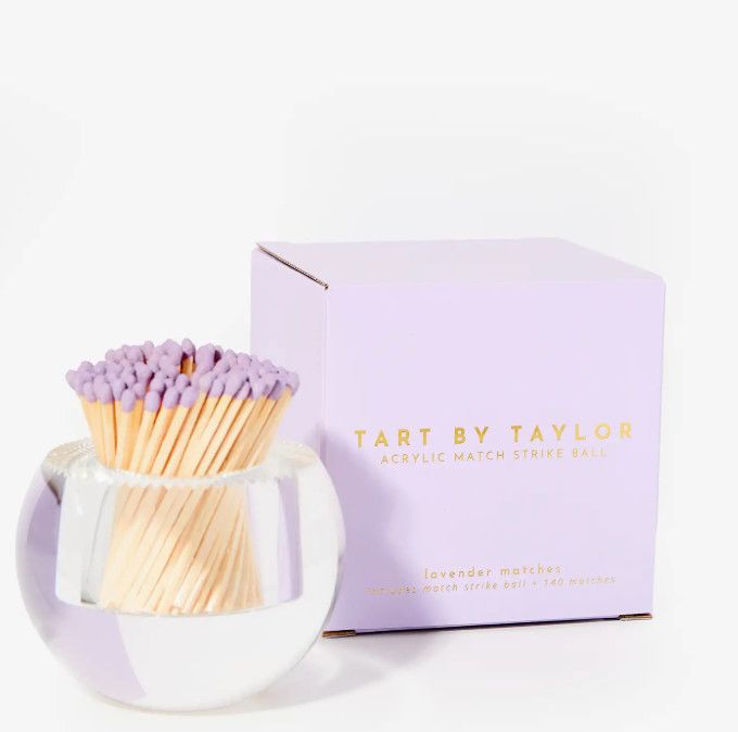 Tart Match Striker- Lavender Matches
