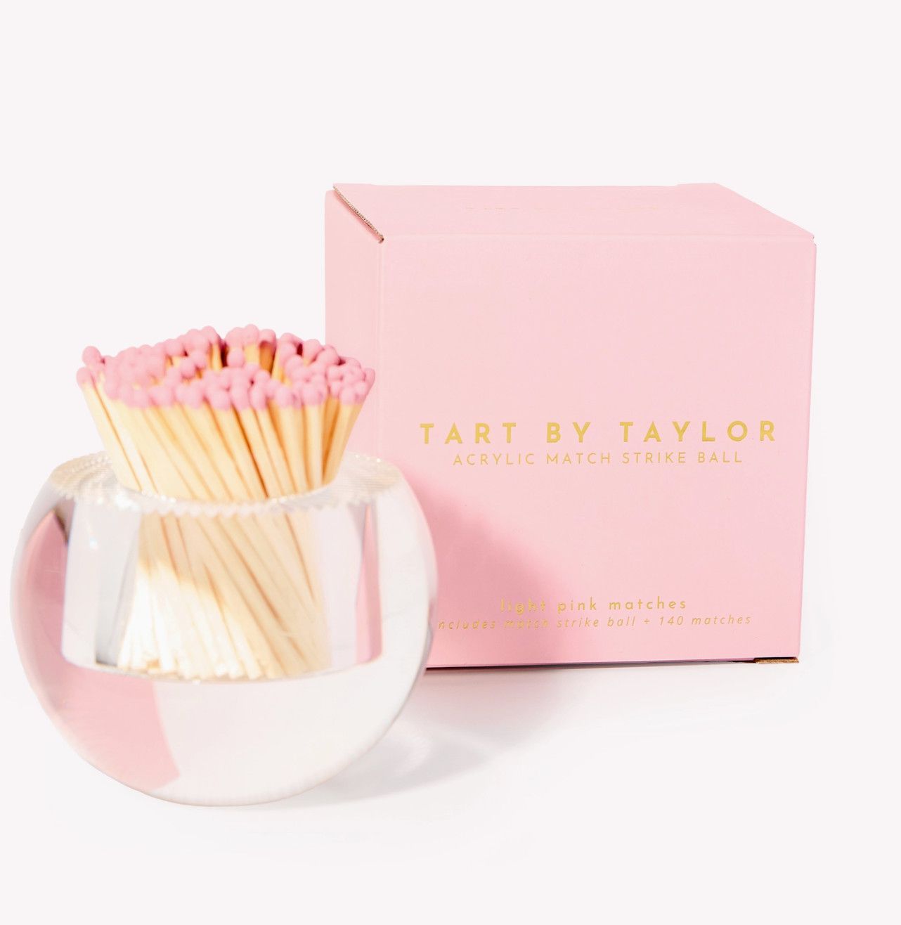 Tart Match Striker- Light Pink Matches