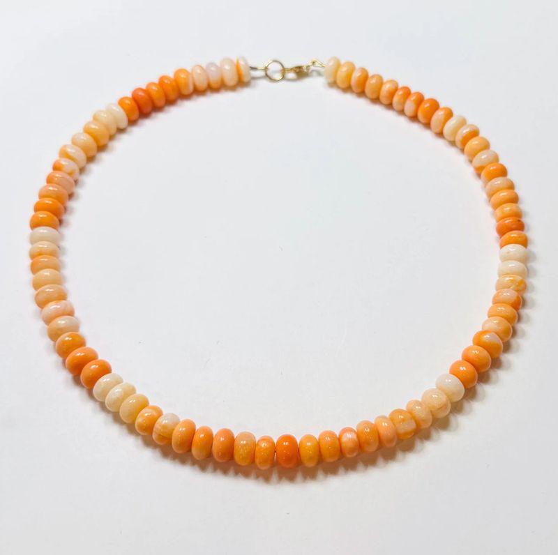 Orange Sorbet Candy Necklace