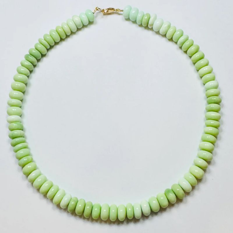 Lime Green Candy Necklace