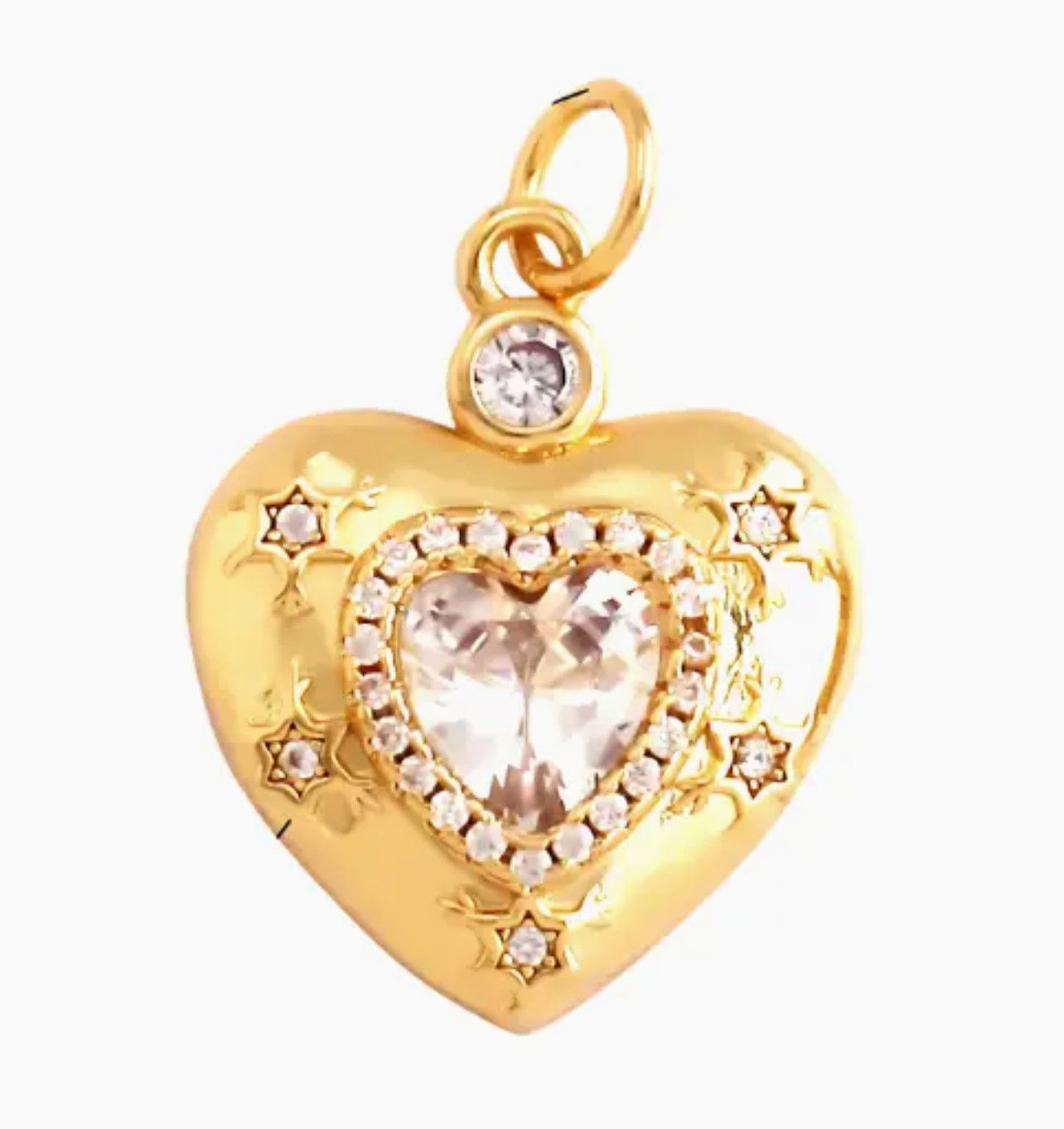 The Stellar Heart Charm