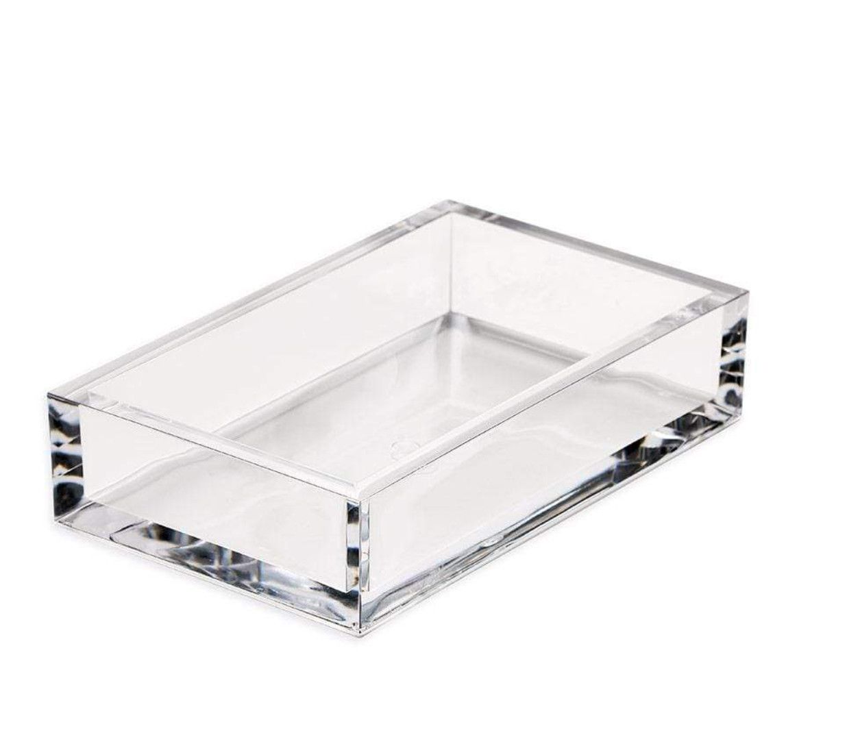 Caspari Guest Towel Crystal Acrylic Holder