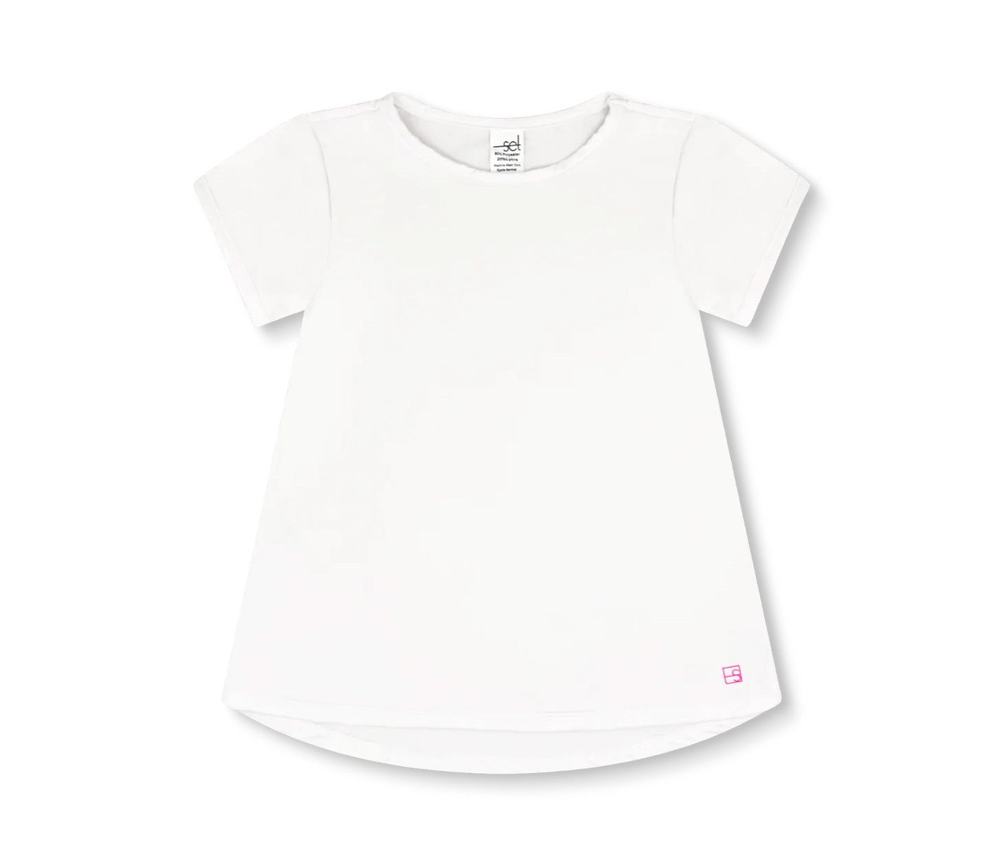 Bridget Basic Tee- Pure Coconut