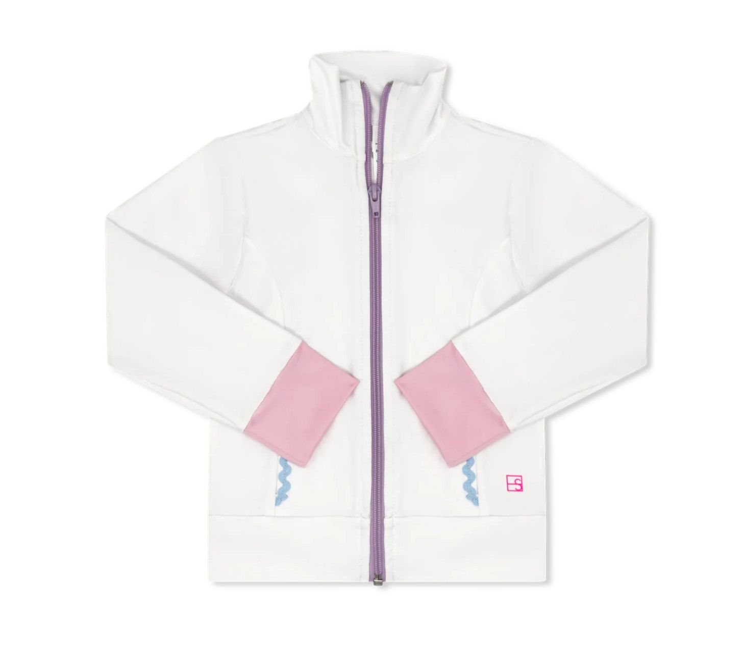 Juliet Jacket - Pure Coconut , Cotton Candy