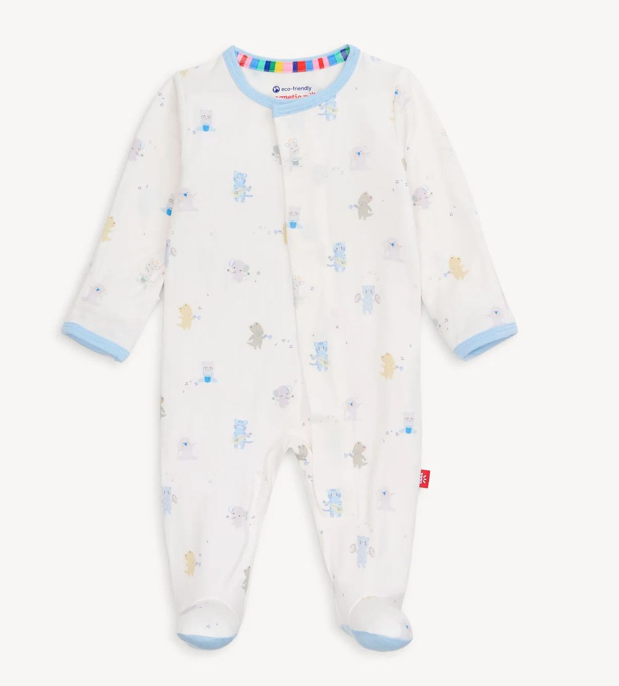 Blue Baby Beats Modal Footie