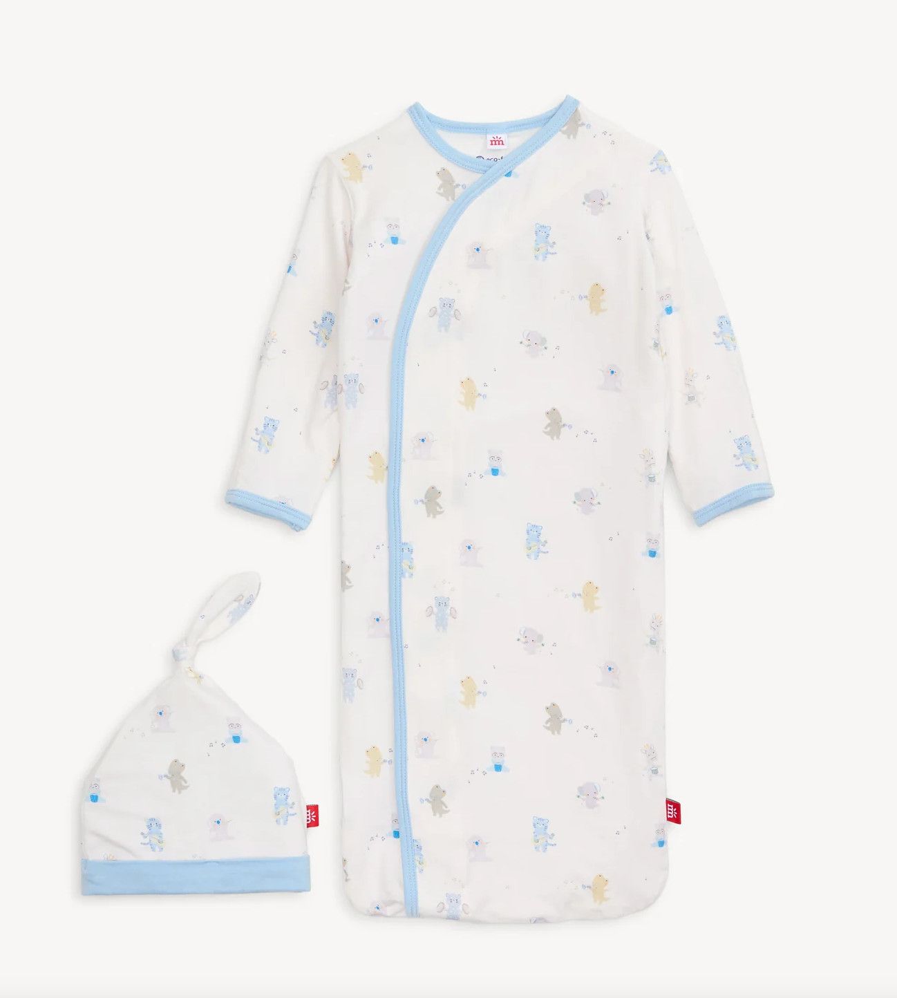 Blue Baby Beats Modal Gown + Hat