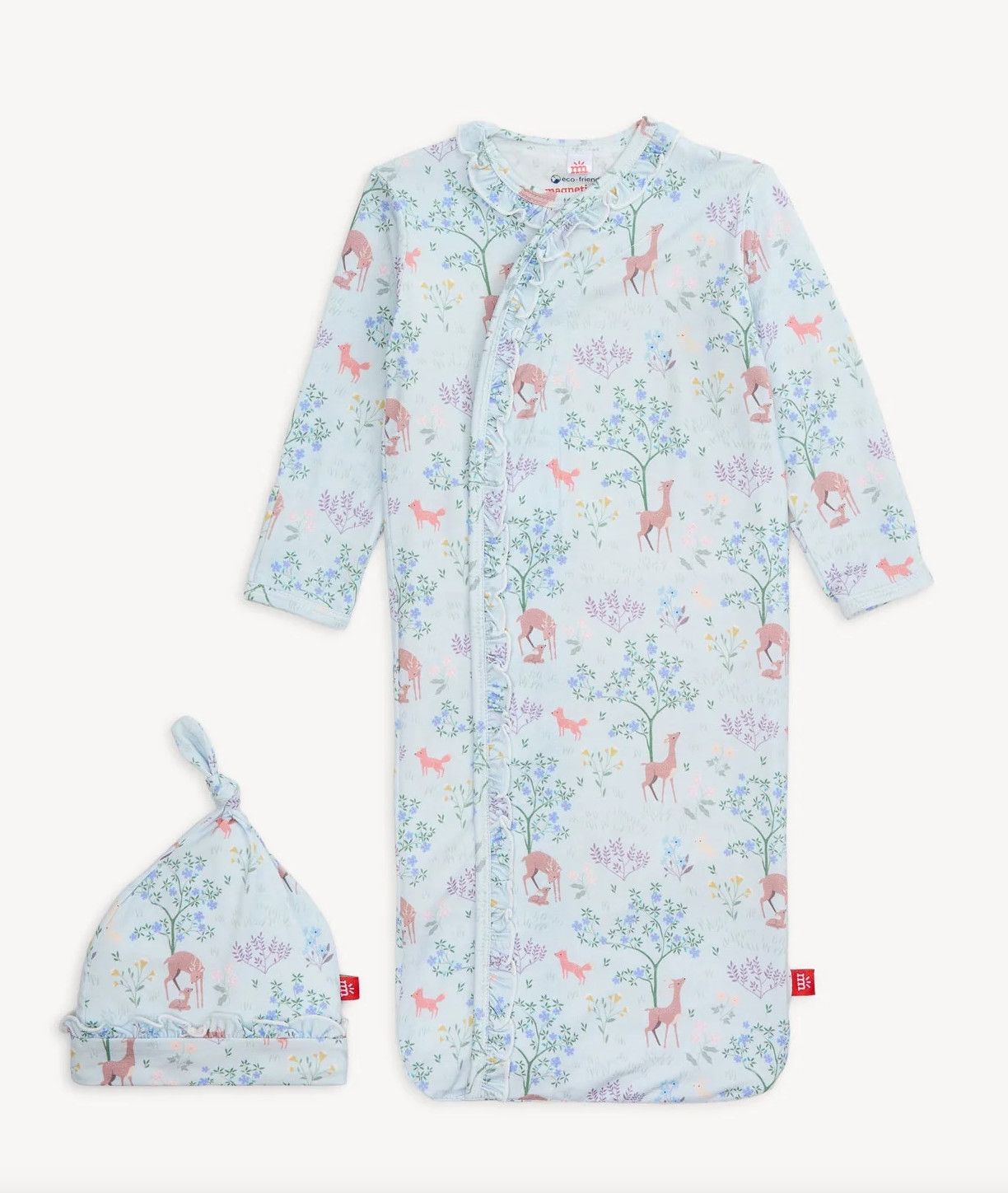 Love You Deerly Modal Gown + Hat w/ Ruffle
