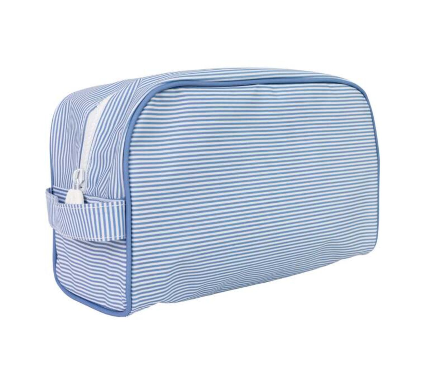 The Dopp Kit - Navy Mini Stripe