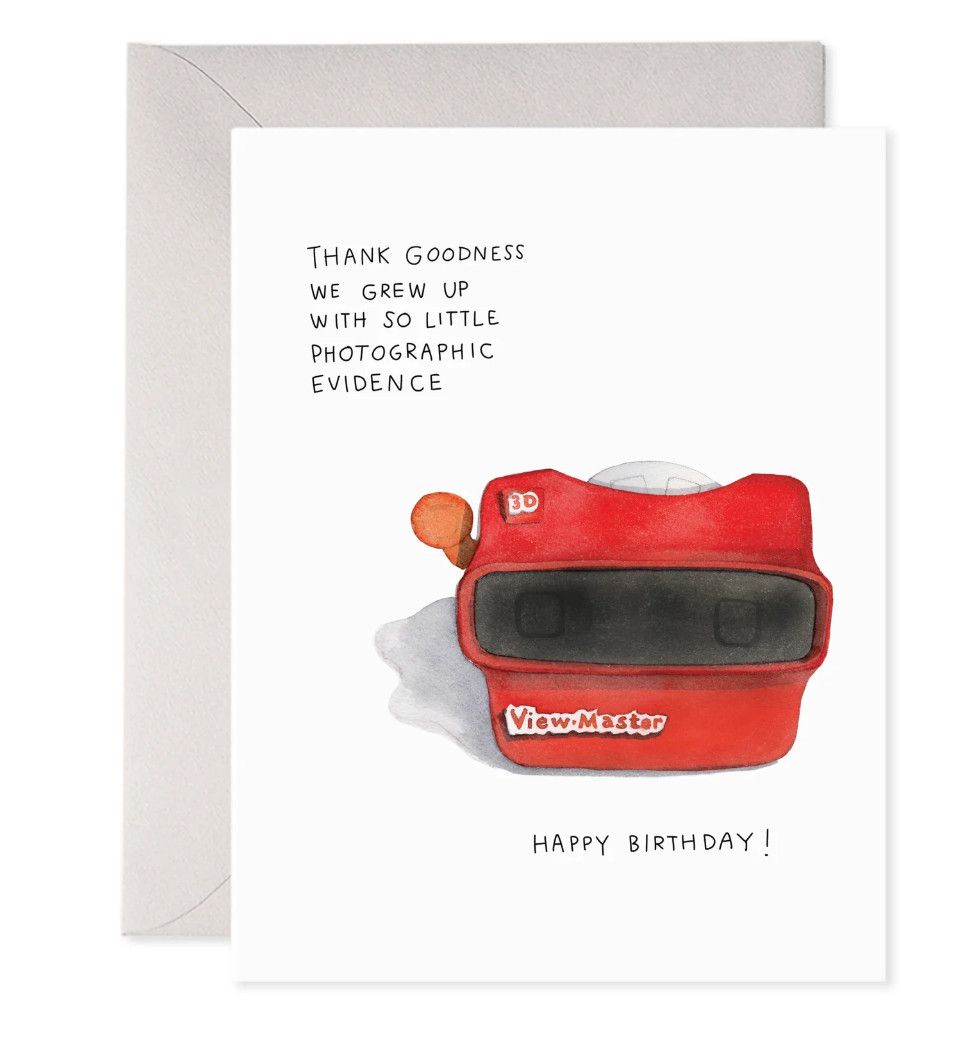 Viewfinder Birthday Card