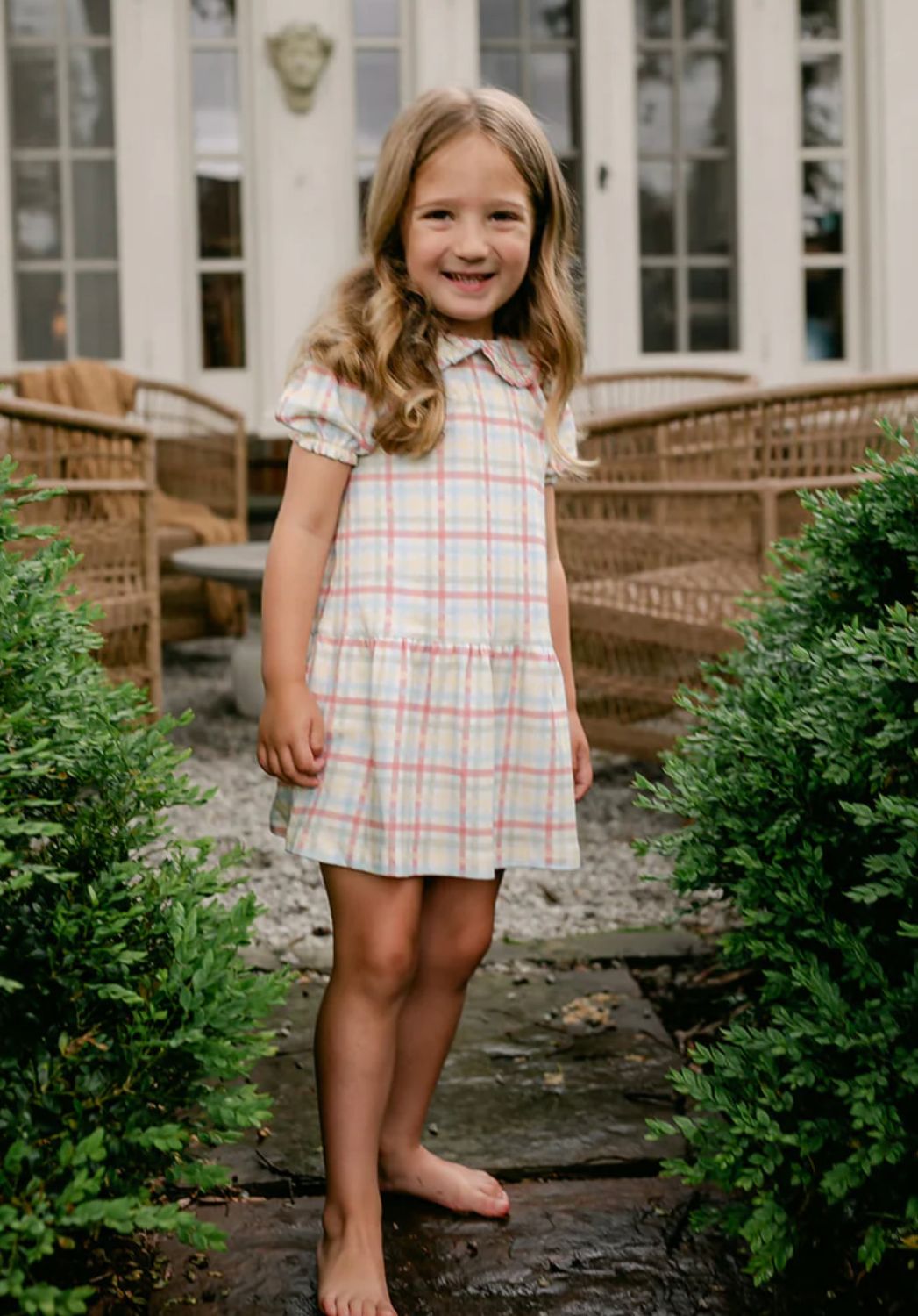 Lily Dress - Classroom Plaid