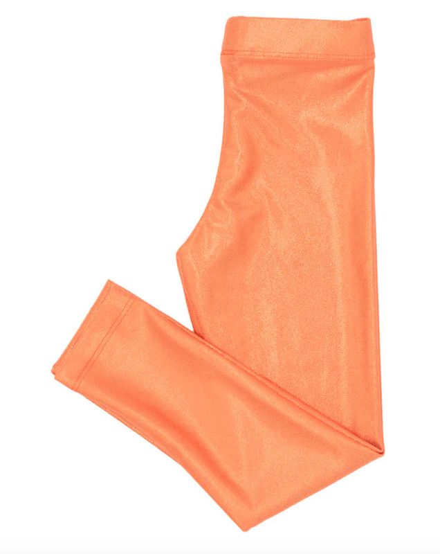 Shimmer Legging in Orange 