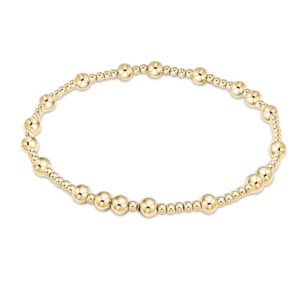 Hope Unwritten 4mm Bead Bracelet- Extends