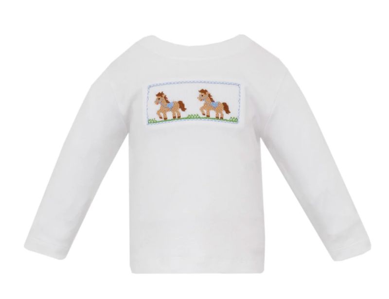 Horse&#39;s Boys White T-Shirt