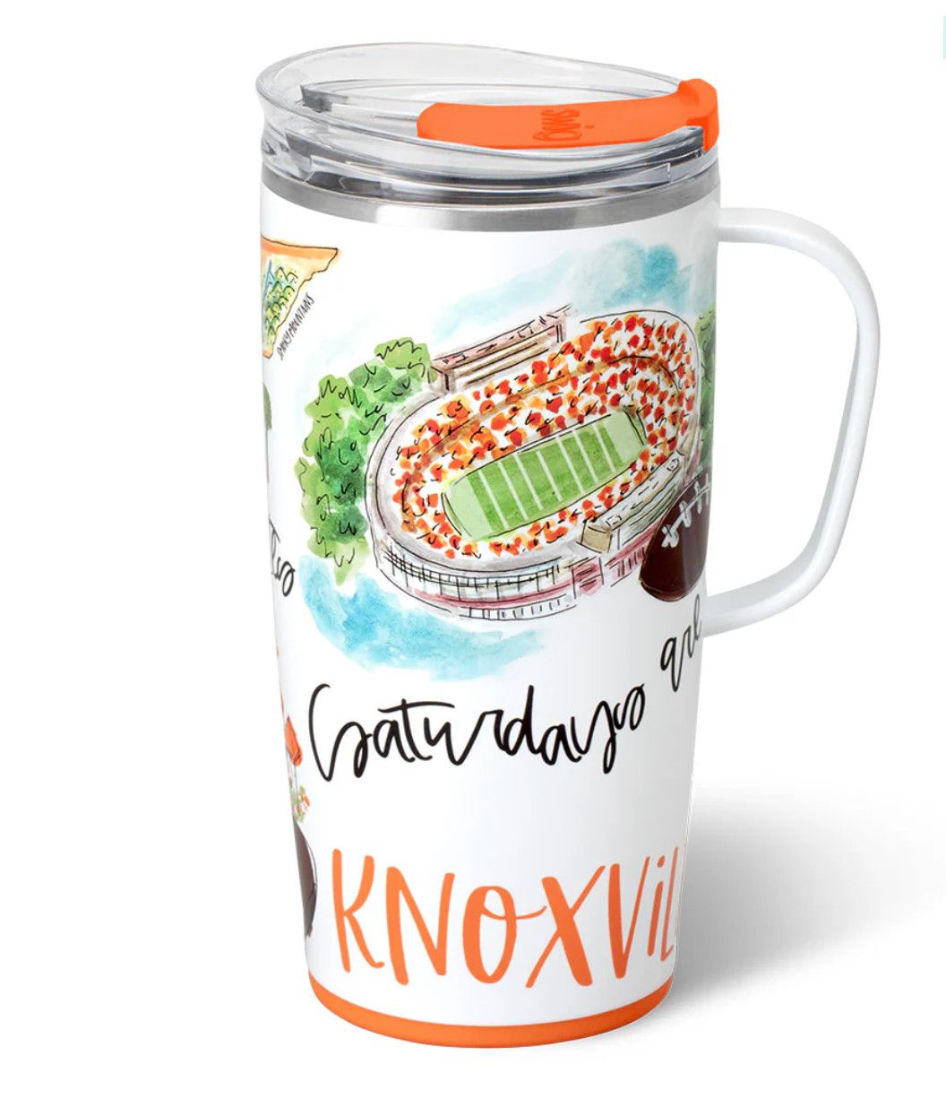 Saturdays In Knoxville Travel Mug 22oz