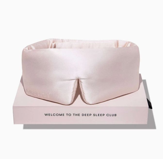 Sunset Pink Silk Sleep Mask