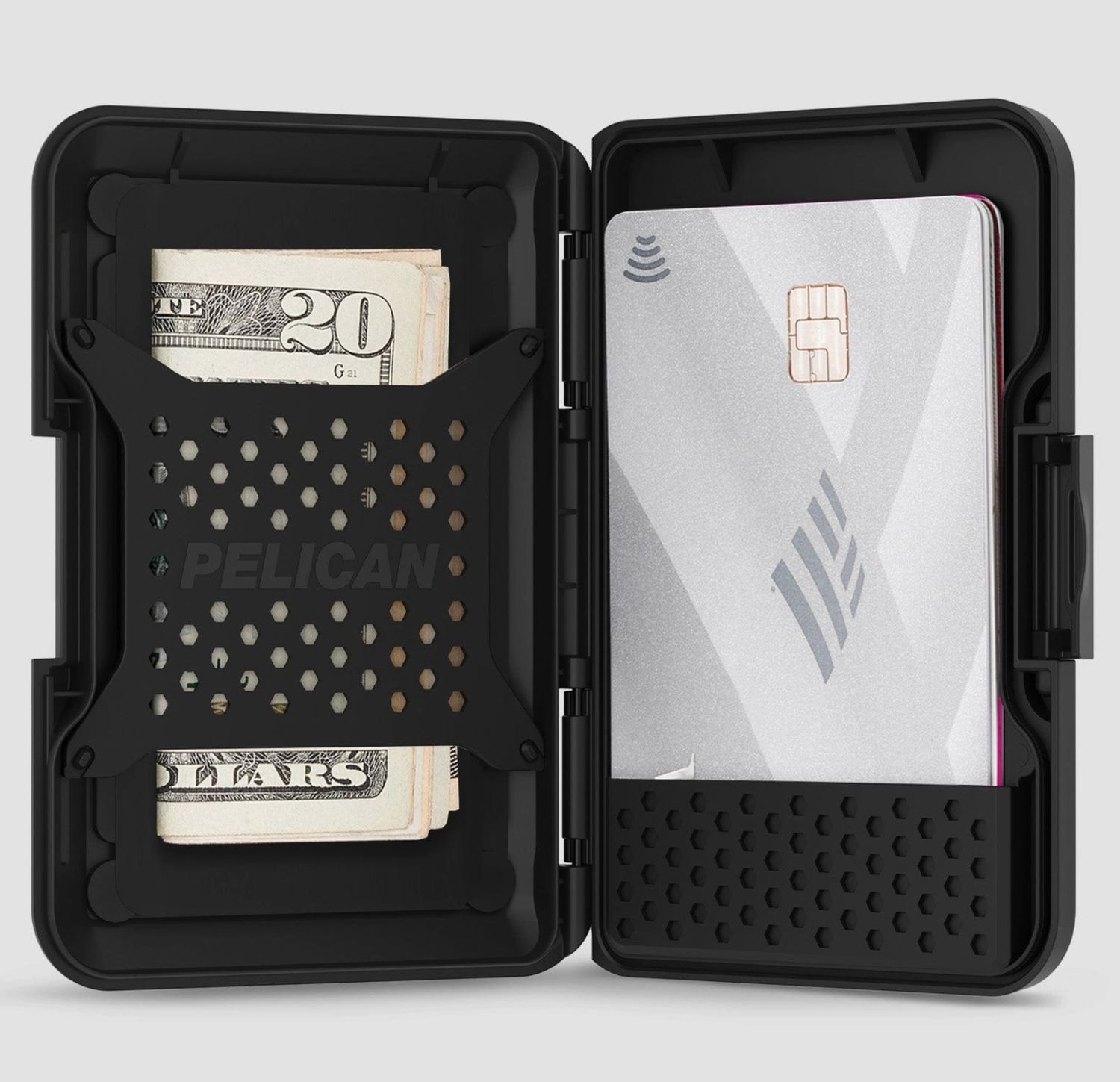 Pelican Shield Magsafe Rfid Blocking Wallet Carbon