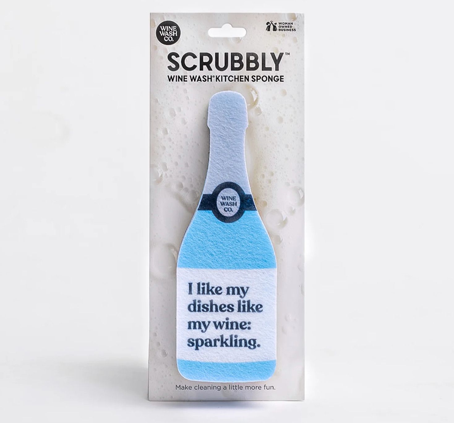 Blue Scrubbly Sponge