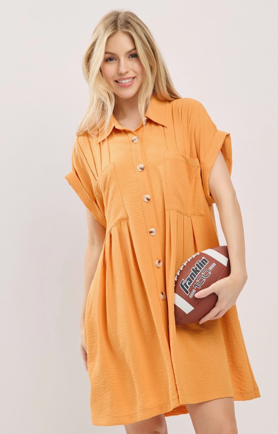 Orange Game Day Dress