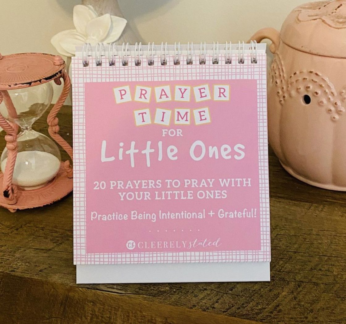 Prayer Time for Little Ones - Pink/Girl