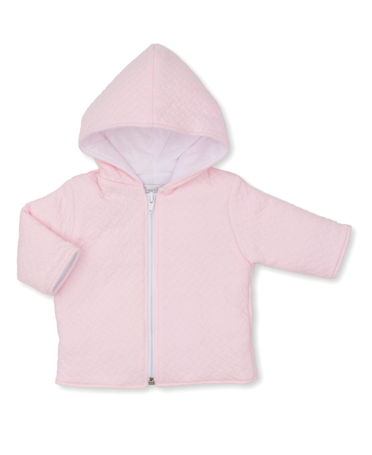 Pink jacquard Padded Jacket