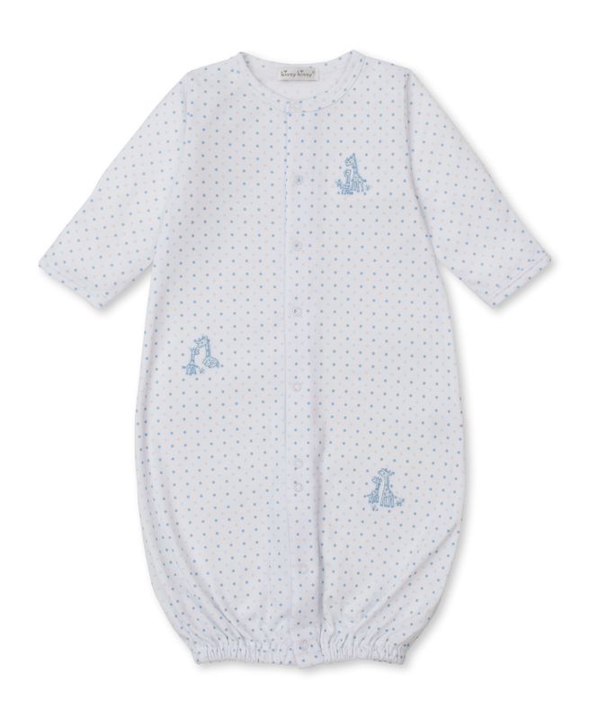 Giraffe Grace Converter Gown Dot Blue