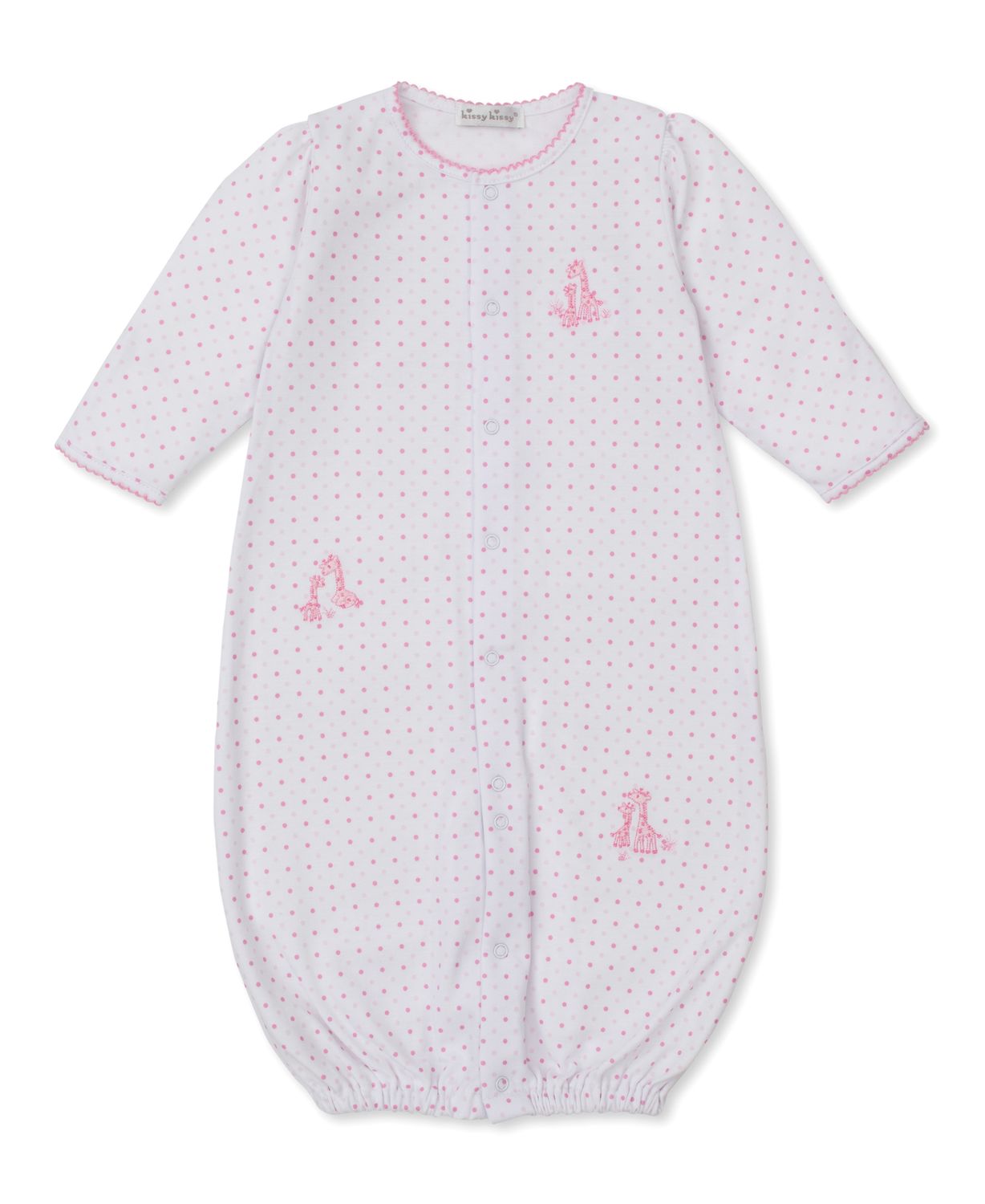 Giraffe Grace Converter Gown Dot Pink