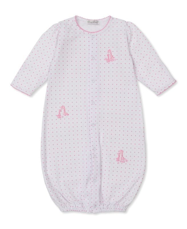 Giraffe Grace Converter Gown Dot Pink