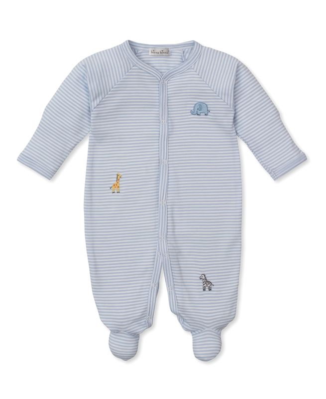 Safari Wild Footie Str Blue