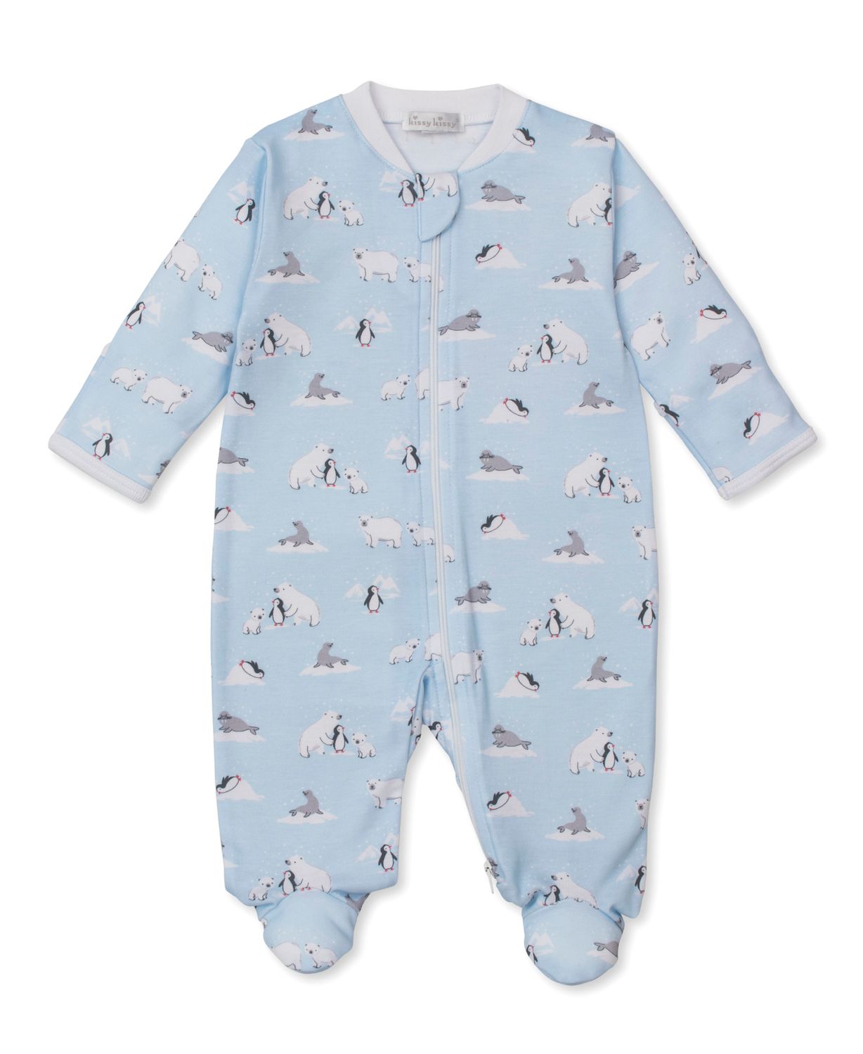 Arctic Awe Zip Footie