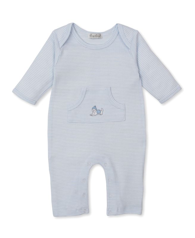 Pack of Pups Blue Str Playsuit