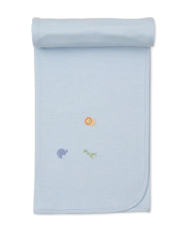 Safari Wild Blue Stripe HE Blanket