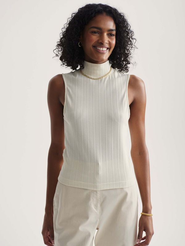 Caley Fitted Rib Tank-Birch