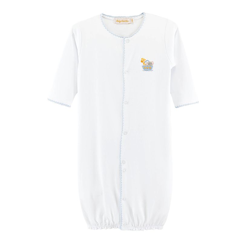 Noah&#39;s Ark Blue Convert. Gown w/ Crochet