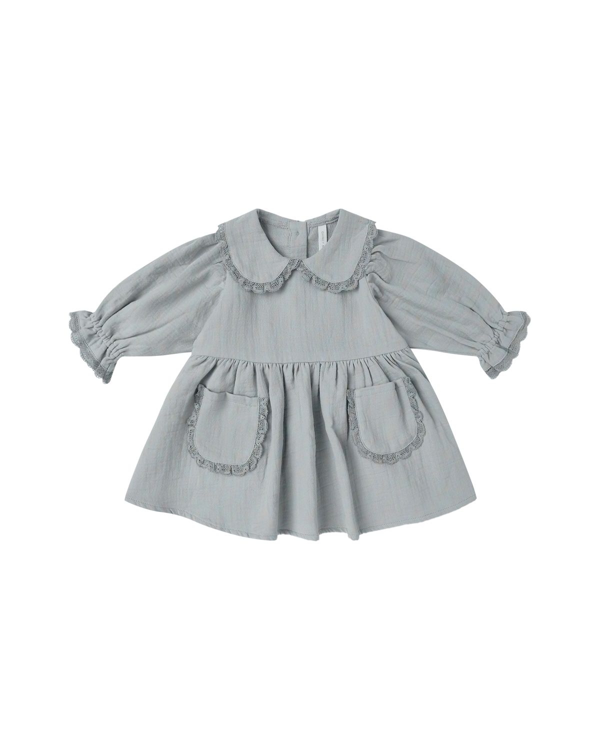 Marisol Dress in Steel Blue