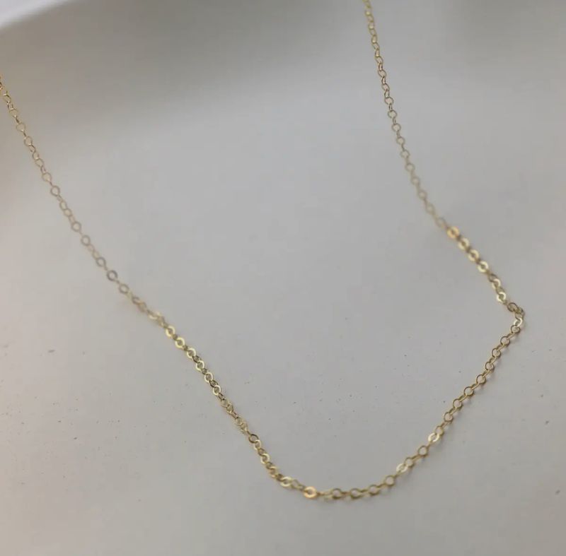 Gold Filled Cable Chain 16&quot;