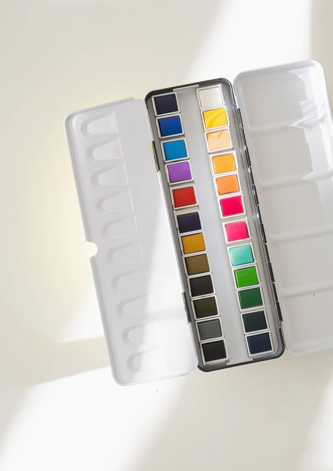24 Color Watercolor Paint Palette