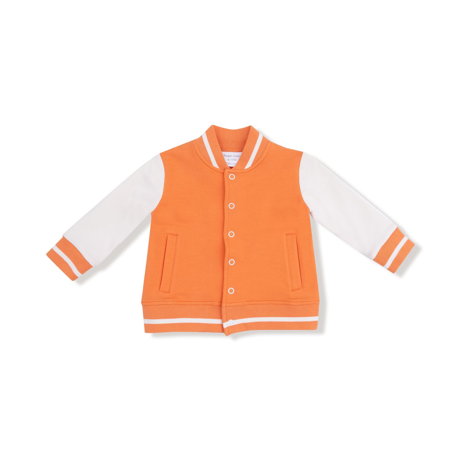 Terry Varsity Orange Letterman Jacket