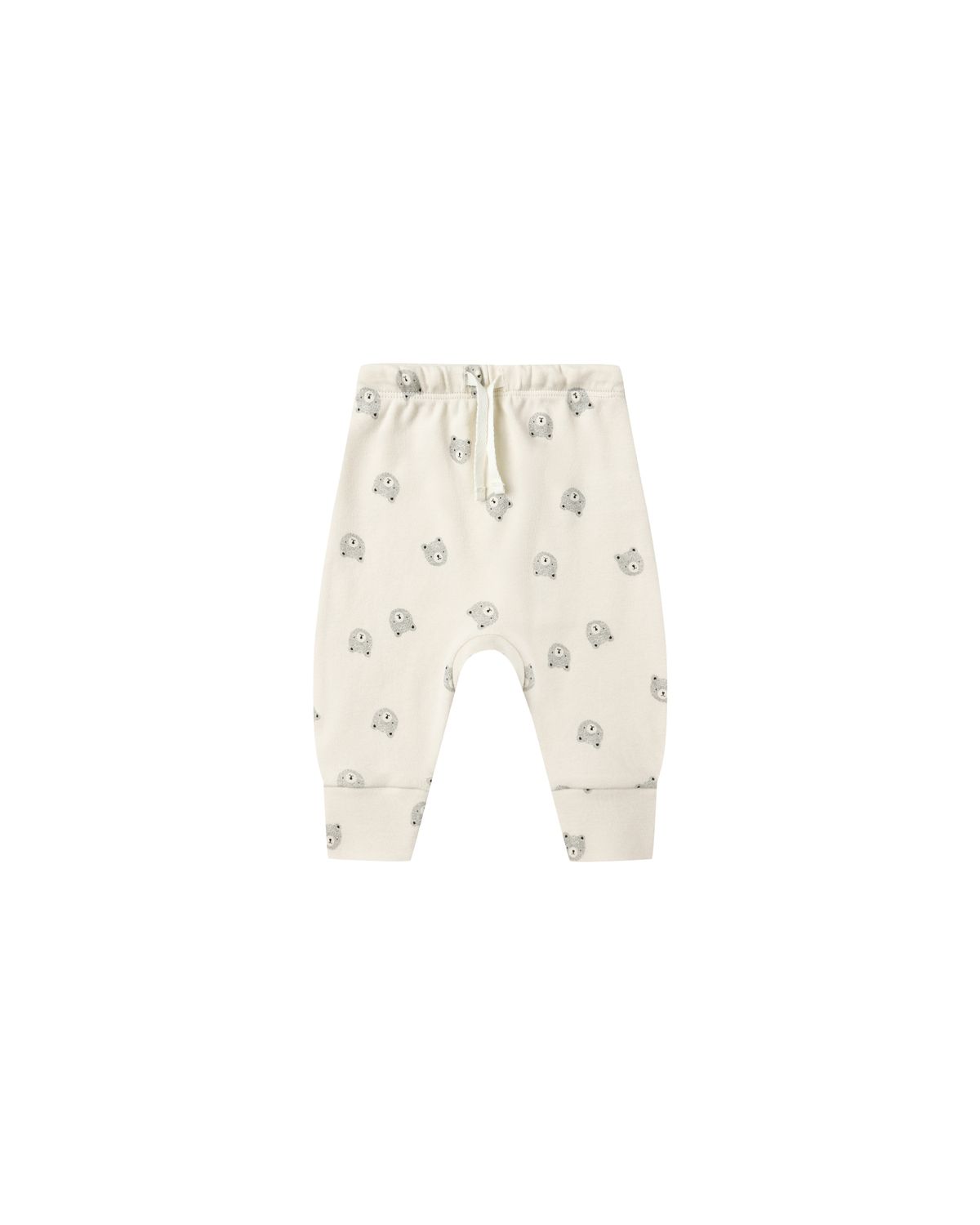 Natural Grey Bear Sweat Pant 0-3m