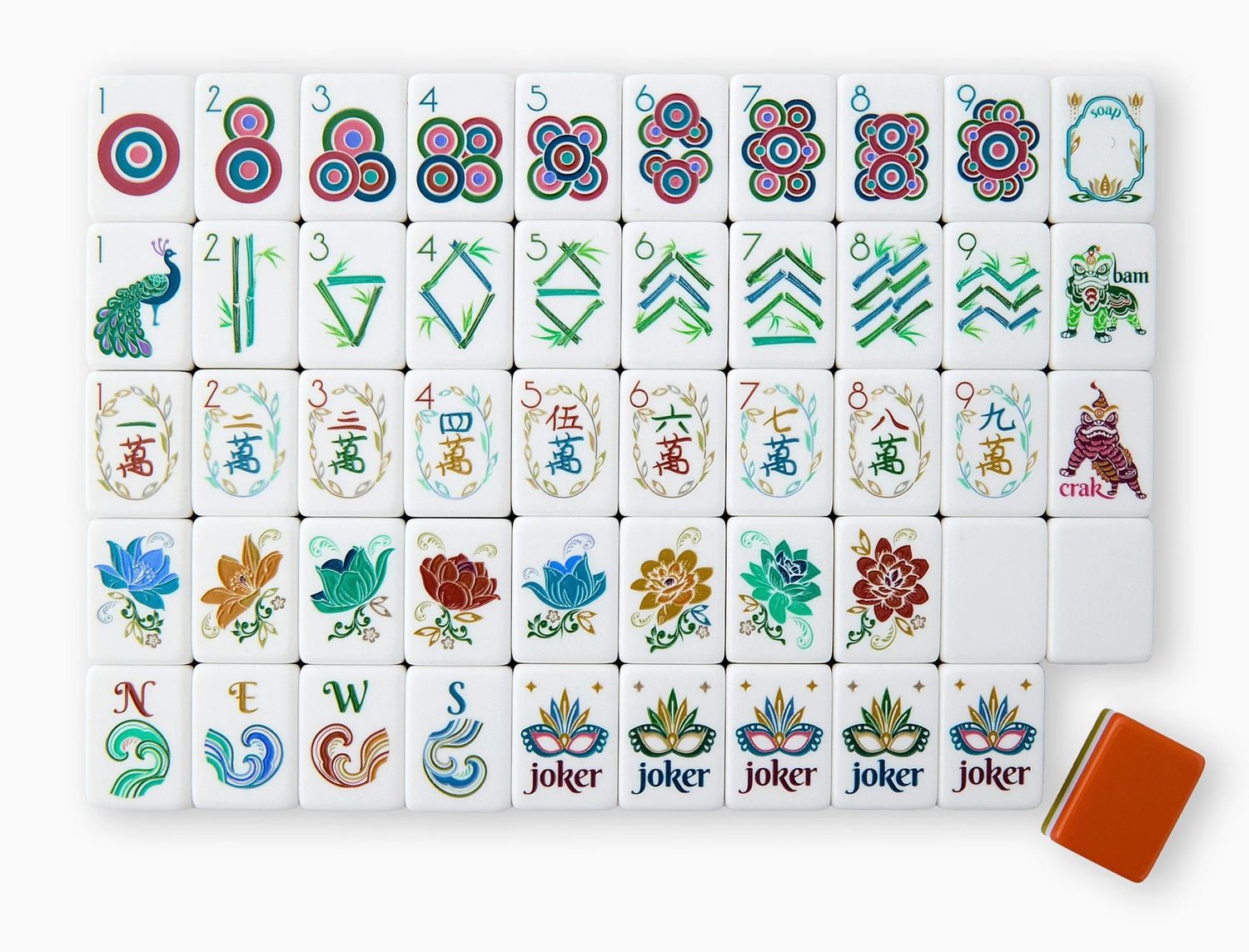 Sierra Mahjong tiles