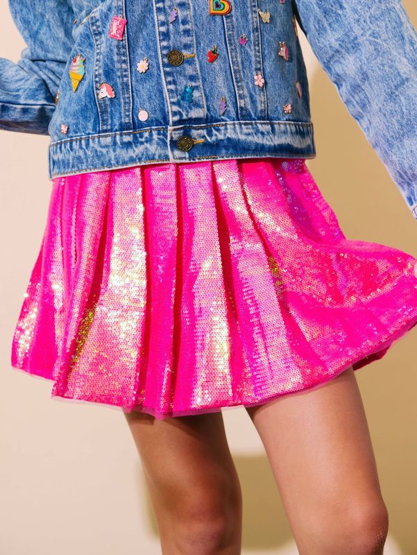 Shimmer Sequin Skirt