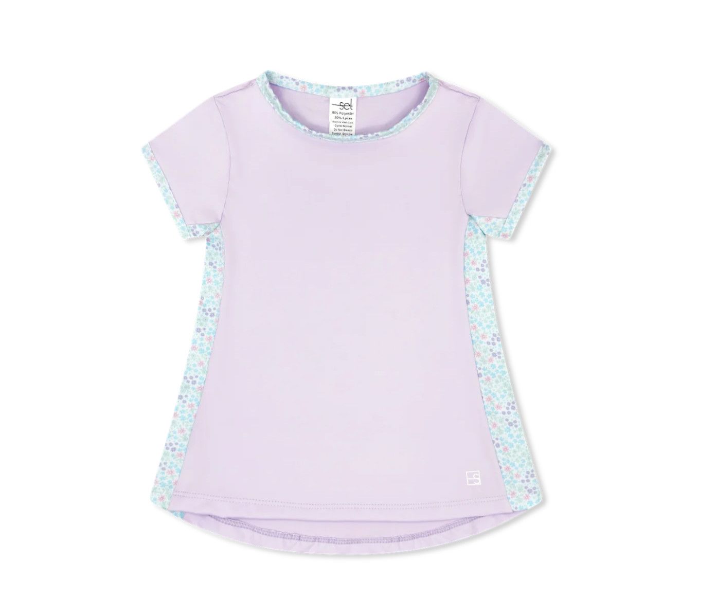 Blair Top - Petal Purple, Frosted Floral