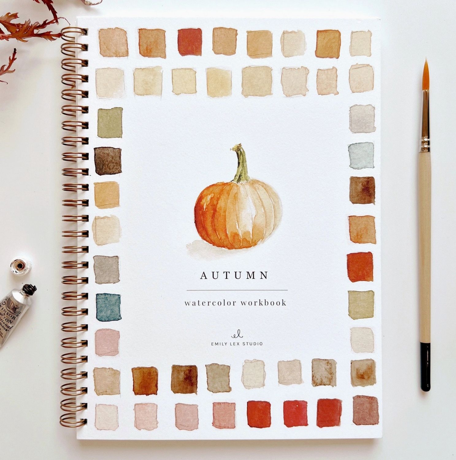 Autumn Watercolor Workbook