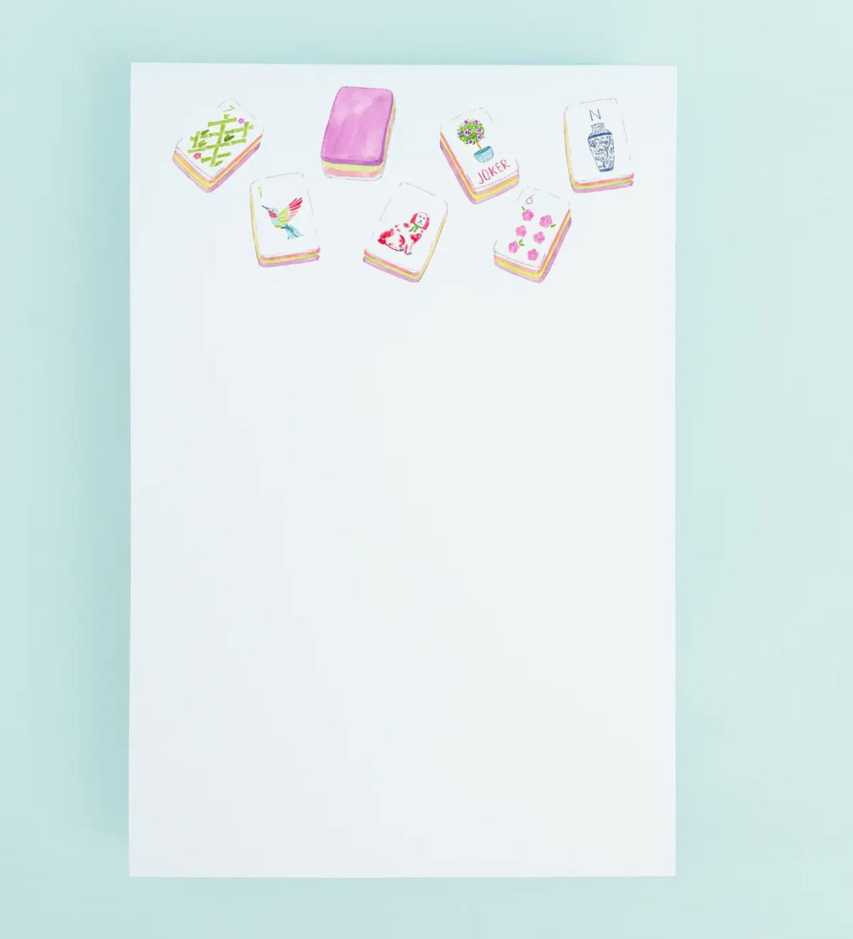 Mahjong Tile Notepad